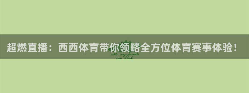 超燃直播：西西体育带你领略全方位体育赛事体验！