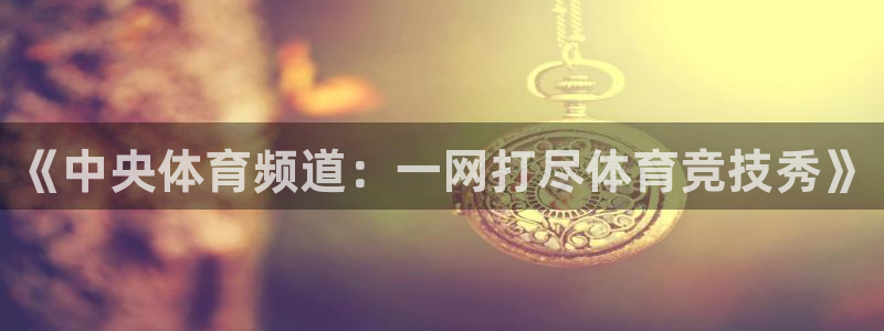 《中央体育频道：一网打尽体育竞技秀》